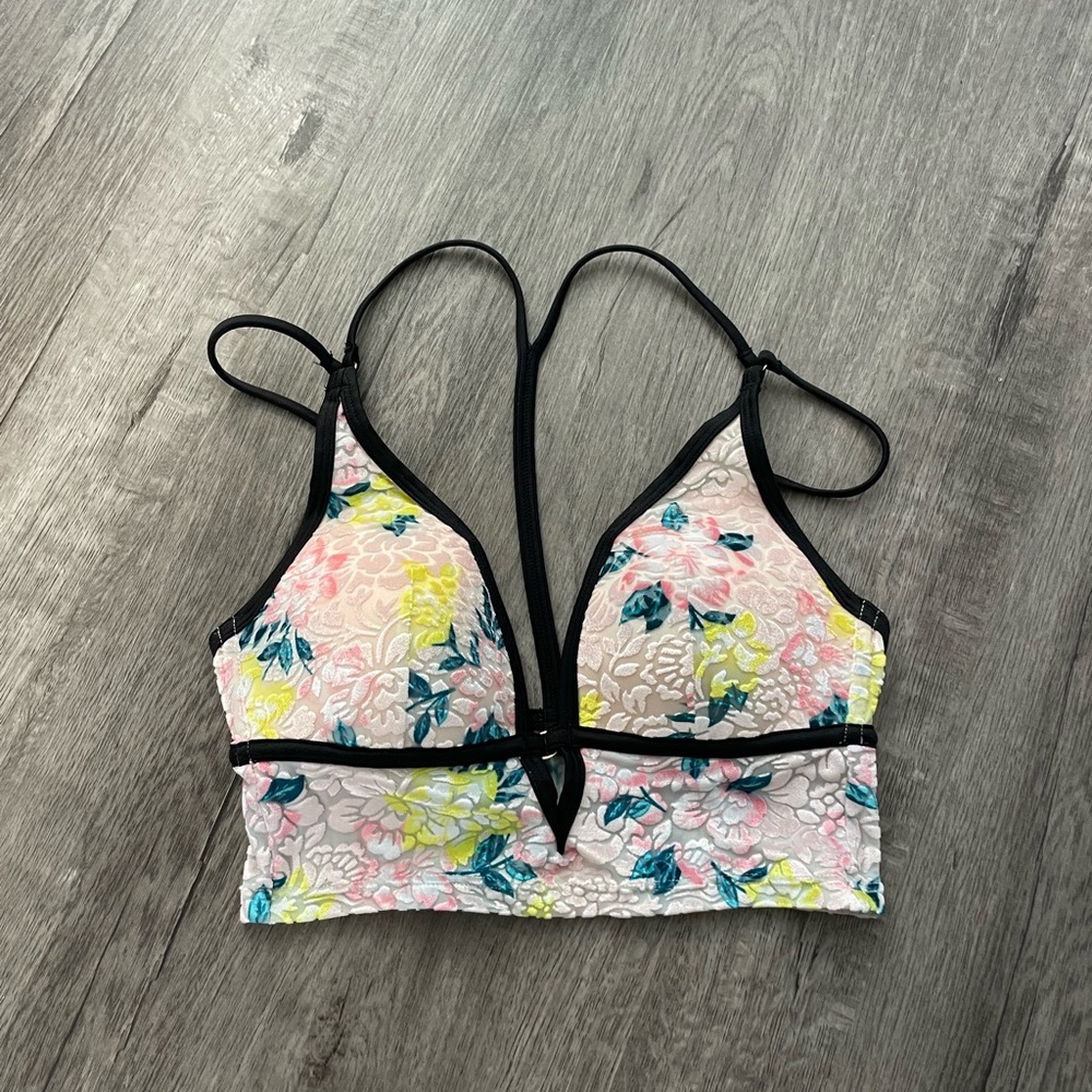PINK Floral Bralette